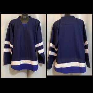 XCel Jersey Men’s Medium Warmup No Logo Blue White